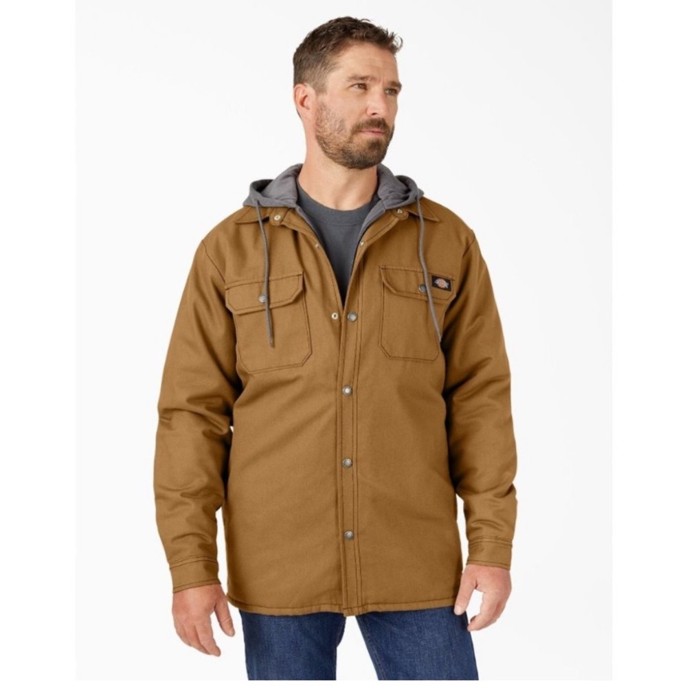 Dickies Jacket Fleece Hooded Duck with Hydroshield (TJ213) New With Tags!